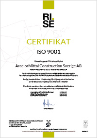 Certifikat 9001