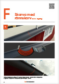Skarva med r&auml;nnskarv
