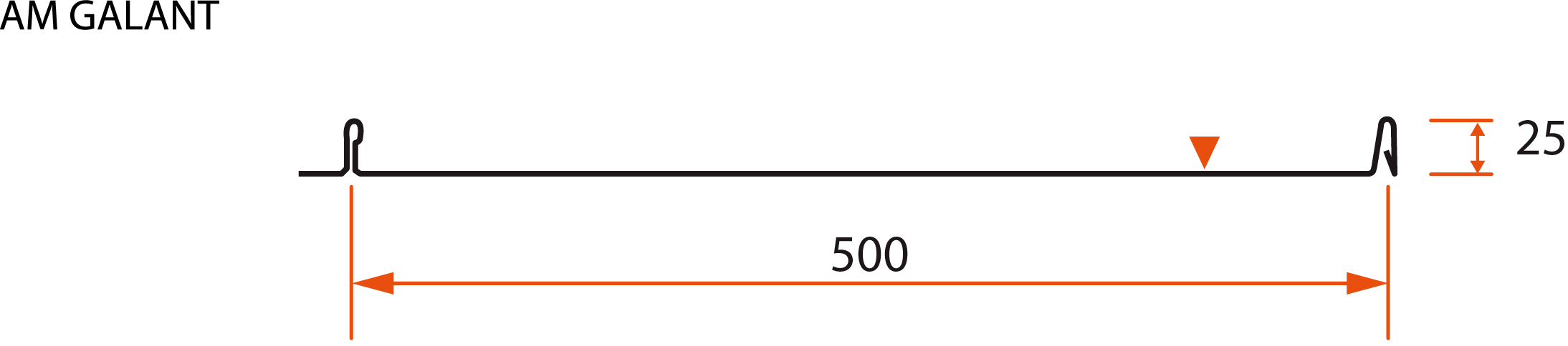 AM Galant 510 Profildata